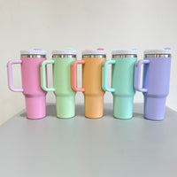 Pastel 40oz tumblers stainless steel rts