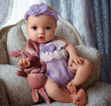 Mary beth 100% Silicone Reborn Baby 12in (Included items will vary, we choose your accessories)