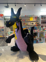 VNTG Disney Store Large Sleeping Beauty Dragon. Small tear near eye