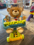 Build a Bear w/Disney Parks Sailor outfit, shopping Cart & Groceries