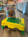 Activity Table w/Bag of Mega Blocks