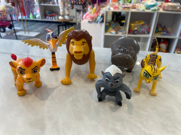 6pc Lion Guard Figures w/Simba