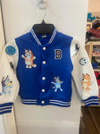 Bluey letterman jacket 4t